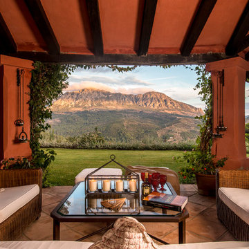 vista de las montañas españolas