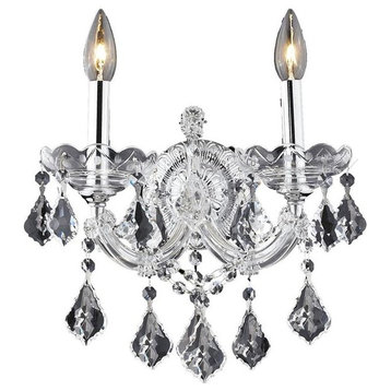 2800 Maria Theresa Collection Wall Sconce, Clear, Royal Cut