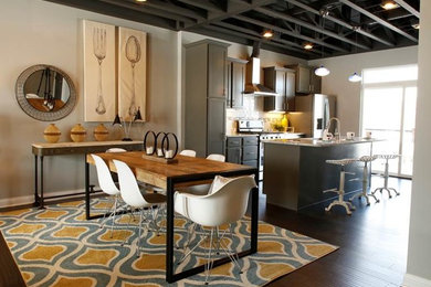 Dining room - transitional dining room idea in Cincinnati