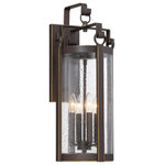 Minka-Lavery - Somerset Lane 4 Light Outdoor Wall Light, Dakota Bronze - This 4 light Outdoor Wall Mount from the Somerset Lane collection by Minka-Lavery will enhance your home with a perfect mix of form and function. The features include a Dakota Bronze finish applied by experts.
