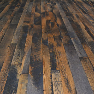 Random width, rough sawn