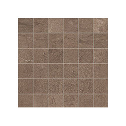 Foussana 2" x 2" Mosaic Porcelain Tile in Mud - Mosaic Tile