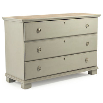 Bill Chest, Dry Natural Top, Antique Beige Base