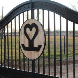Heart Brand Gate - Home Fencing And Gates