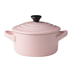 Le Creuset Stoneware Petite Round Casserole, Chiffon Pink