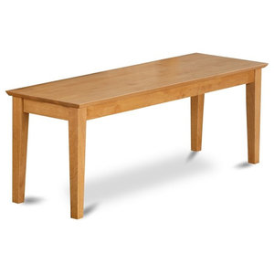 Linon Chelsea Kitchen Dining Nook Bench In Natural Transitional