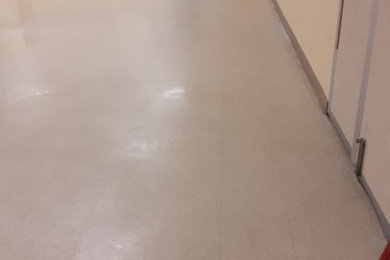 Before & After Floor Stripping & Waxing in Cayce, SC