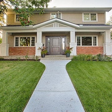 Full Home Exterior Makeover & Landscaping