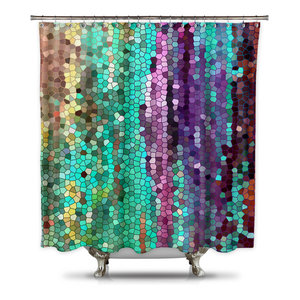 Hot Air Balloon Steampunk Shower Curtain By Catherine Holcombe