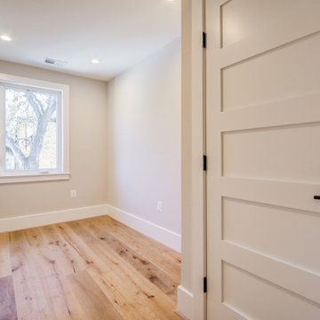 Basement remodel with bedroom space, closet space, living area, DC
