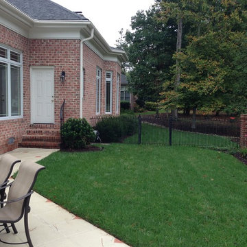 Outdoor Fireplace Before