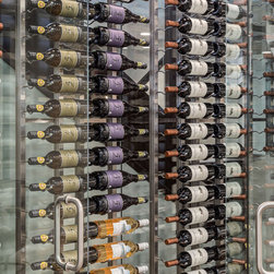 Contemporary Estate Home - Wine Racks