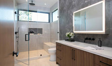 7 Stylish New Bathrooms With Low-Curb Showers