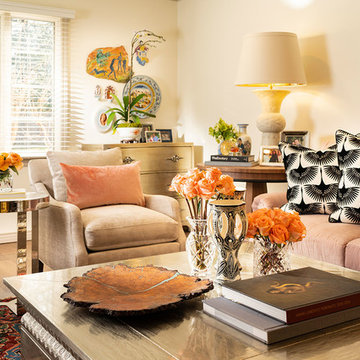 Bright Art-filled Traditional Ranch