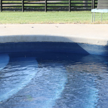 Inground Fiberglass Pool (w/ Diving board)