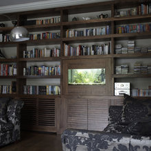 wall bookshelf