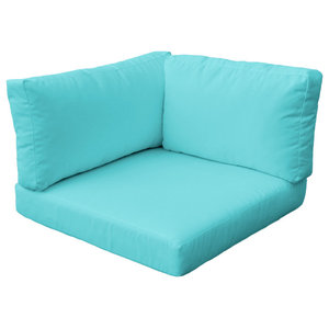 Details about   Covers for Low-Back Curved Armless Sofa Cushions 6 inches thick in Aruba 