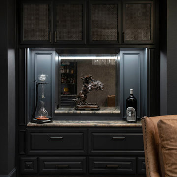 Preston Hollow Bourbon Lounge and Bathrooms Renovation and Furnishing