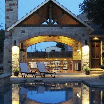 Rock Rock - Outdoor Kitchen, Shower, Bathroom & Pool Changing Room