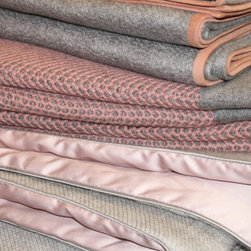 Custom Cashmere Bed covers, blankets and throws - Bedding
