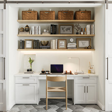 Office in Closet
