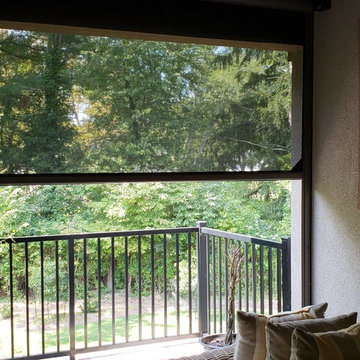 Outdoor Screen Shade to Enclose Patio