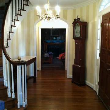 Stairwell and Hall Striping