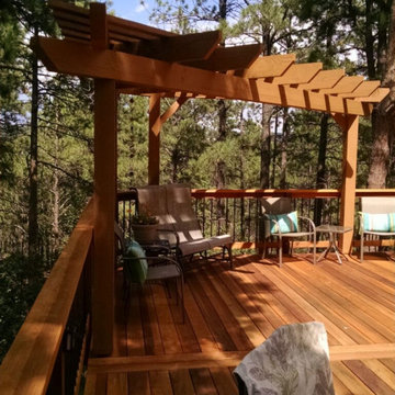 Tri-Corner Pergola in Monument, Colorado