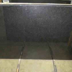 Black Galaxy Granite - Kitchen Countertops