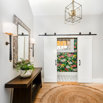 Powder room added