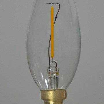 1W E14 Candle LED Filament bulb