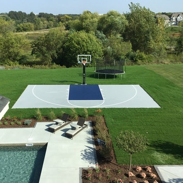 Eden Prairie MN - Outdoor Basketball Court