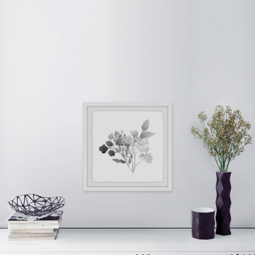 "Watercolor Bouquet 3" Framed Painting Print