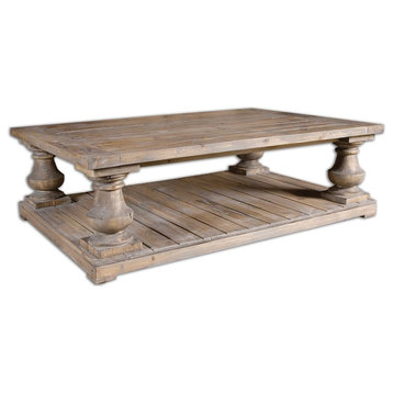 Stratford Rustic Cocktail Table By Designer Matthew Williams