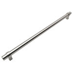 Cosmas - Cosmas 161 Series Solid Metal Satin Nickel European Bar Pulls, 12-5/8" Hole-Spac - Manufacturer: Cosmas