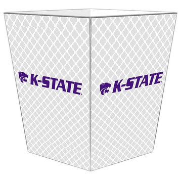 WB6312, Kansas State University Wastepaper Basket