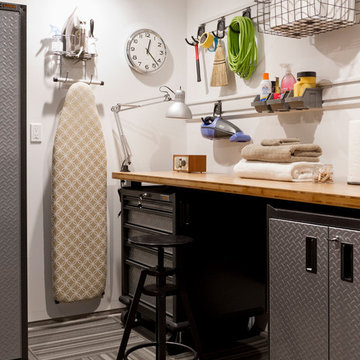 Lowe's Bathroom/Laundry room makeover