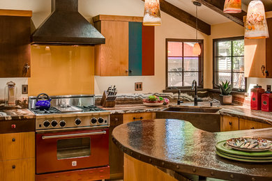 Eclectic kitchen photo in San Francisco