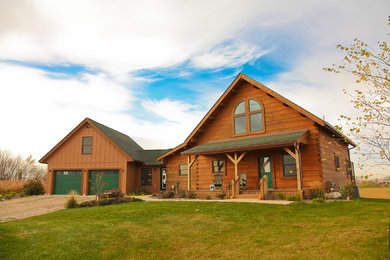 Inspiration for a timeless exterior home remodel in Other