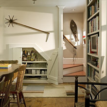 under stairs