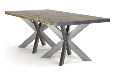 double jam dining table
