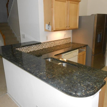 Before and After Countertop Examples verde jade 1 22 14