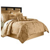 Colonial Comforter Set, Gold, King