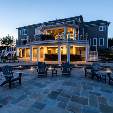 Fascinating Outdoor Living Space When it is Cold, Warm or Hot in Centreville VA