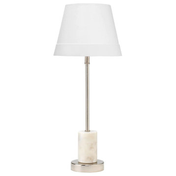 Gaelle White Marble Table Lamp