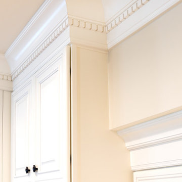 Stacked Classic Crown Detail w Dental molding, and large Cove Molding