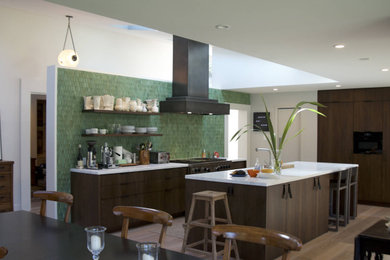 Large minimalist kitchen photo in Other