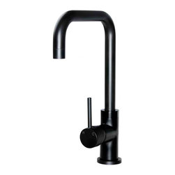 Round Matte Black Kitchen Mixer  SKU: MK02 - Kitchen Mixers