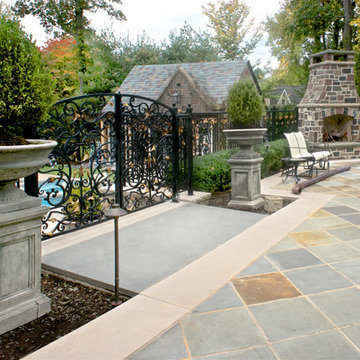 English Manor - Further Expansion, Pool, Cabana (Addition Renovation)