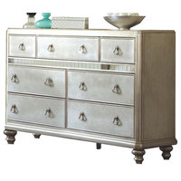 Emma Mason Signature Donny 7-Drawer Dresser, Platinum Metallic COA0157